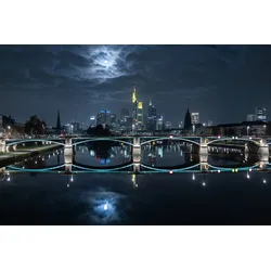 Fototapete PAPERMOON "Photo-Art MIKE / MATCH-PHOTO, FRANKFURT AM VOLLMOND", bunt, B:3,50m L:2,60m, Vlies, Tapeten