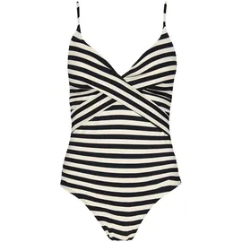 Barts Badeanzug Damen Schwarz/Orange 40