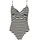 Barts Badeanzug Damen Schwarz/Orange 40