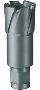 RUKO Kernbohrer mit Hartmetallschneiden und Weldonschaft (3/4 Zoll) Durchmesser 37 mm