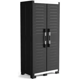 KETER Kunststoffschrank 54 x 89 x 188 cm Schwarz