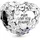 Pandora Mum Gänseblümchen Herz Silber 791155C01