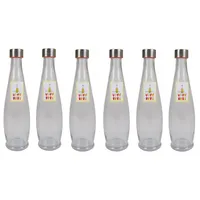 Buri Glasflasche 1000 ml 6 St.