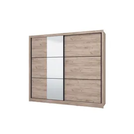 INOSIGN »Navara Kleiderschrank mit Spiegel Wäscheschrank Garderobe« Kleiderschrank mit Spiegel, FSC®-zertifiziert, 242,5x215,5x61cm