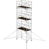 MUNK Rollgerüst SG 1,35 x 2,45 m mit Ausleger Doppel-Plattform Plattformhöhe