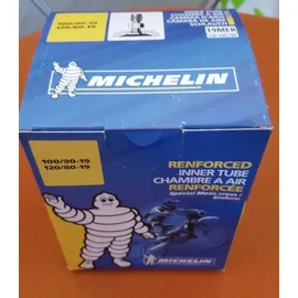 Michelin Schlauch 754720 19-Zoll für Motorrad (Ventil:TR4 - 120/80 Michelin 19mer TR4 Ventil