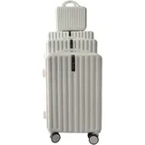 NTK-Collection Hartschalenkoffer 4er-Set Leandra Weiß