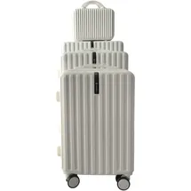 NTK-Collection Hartschalenkoffer 4er-Set Leandra Weiß