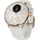 Withings ScanWatch 2 38 mm perl weiß/rosegold, Sport Fluorelastomer-Armband weiß/rosegold