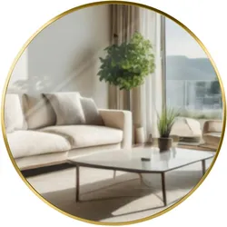 CLP Wandspiegel Elsie gold glanz/L