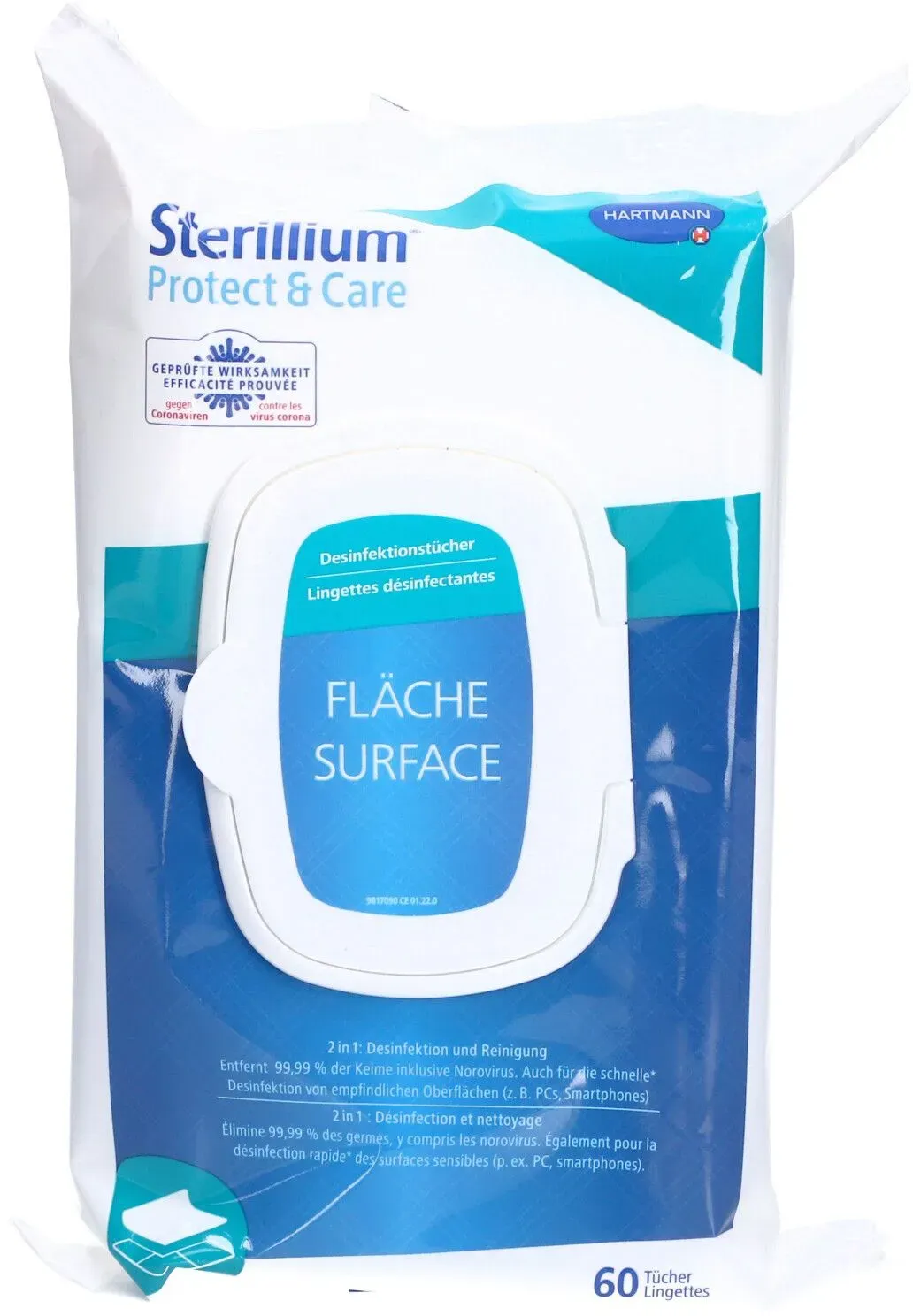 Hartmann Sterillium® Protect & Care Lingettes nettoyantes Oberflächen
