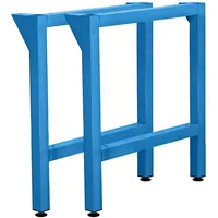 ADB Werkbankfuß 2er Set Gestell Stützfuß für Werkbänke 700x850mm