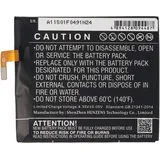 AccuCell Akku passend für Sony Ericsson XPERIA T3, Li-Polymer, 3,8V, 2500mAh, 9,5Wh, built-in, ohne Werkzeug