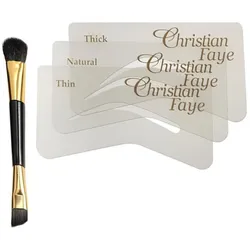 Christian Faye Brush / Stencil Set Augenbrauenpinsel 
