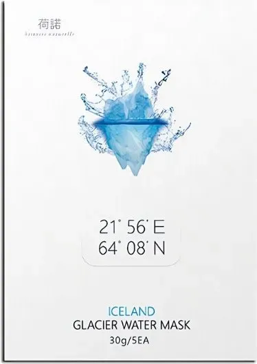 Histoire Naturelle Ice Island Gletscherwasser-Gesichtsmaske 5 Stück