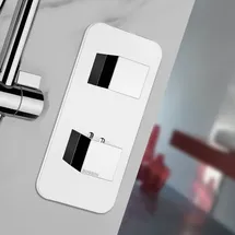 Bossini Alta Portata Duschthermostat Unterputz für 1 Verbraucher Chrom