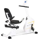 SportPlus Heimtrainer mit Magnetbremse 24 Widerstandsstufen, gelenk- und rückenschonend, extra weicher Sitz, bis 200 Watt, Fitnessgerät für Senioren