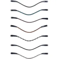 HKM Precious Stirnband Schwarz Einheitgröße