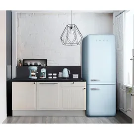 Smeg FAB32RPB6 Retro-Kühl-Gefrierkombination (331 l, 1968 mm hoch, Pastel Blue)