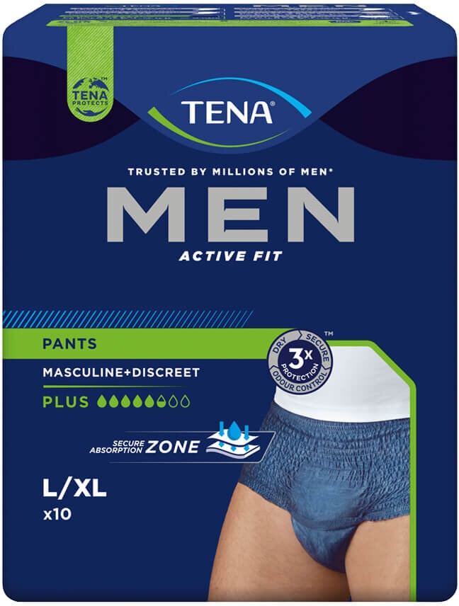 TENA MEN Active Fit Pants Plus L/XL, 40 Stück