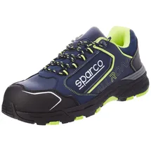 Sparco Allroad S3 SRC, Chaussures de Travail Anti-Chance Mixte, Fluo Jaune, 45 EU