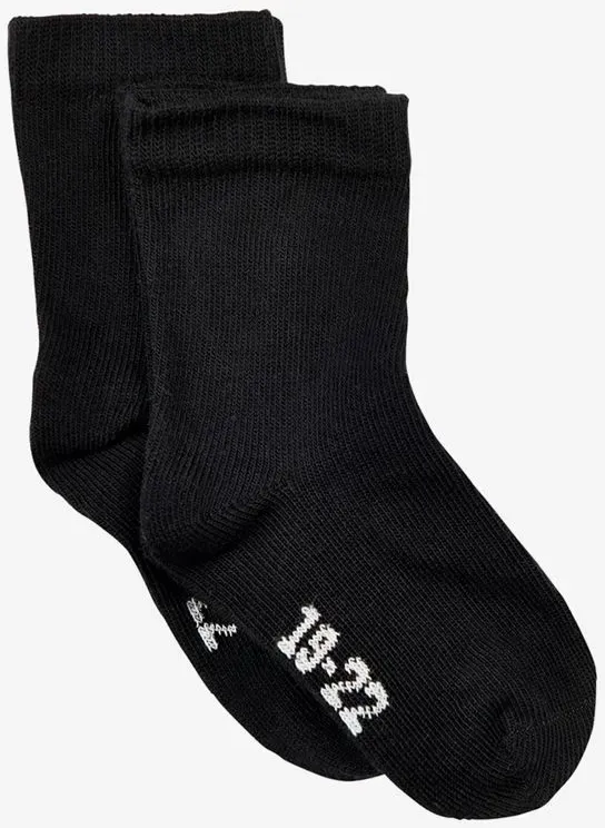 Minymo Ankle Sock (2-pack) schwarz (106) 39\42