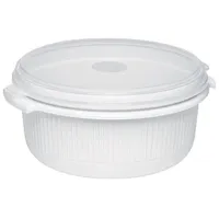 Emsa Mikrowellentopf rund weiß 1,5 l