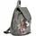 DESIGUAL Rucksack Mickey Mouse grau / graphit / schwarz / weiß