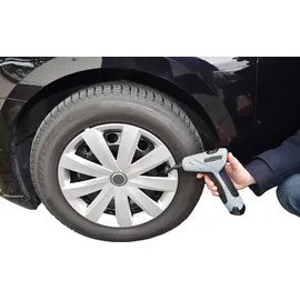 Brüder Mannesmann Werkzeuge Brüder Mannesmann Akku-Luftpume, Schwarz/Grau