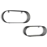 Mirrors and More Joyce Wandregal 38 x 18 x 10 cm Schwarz