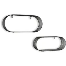 Mirrors and More Joyce Wandregal 38 x 18 x 10 cm Schwarz