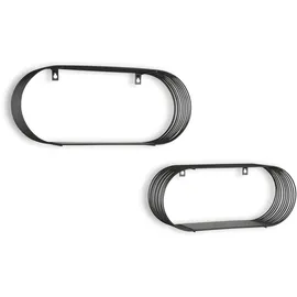 Mirrors and More Joyce Wandregal 38 x 18 x 10 cm Schwarz