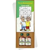 AV Andrea Verlag Fit im Ruhestand der besondere Sudoku Rätzel Spaß Geschenke Set Box mit Kräuterlikör Kleiner Geistesblitz Rentner Power Senioren Freizeit Oma Opa