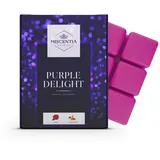 miscentia Duftwachswürfel - Duftwachs für Duftlampe, Teelicht, elektrisch, Geschenkidee, Wax melts, aus Sojawachs, plastikfrei und vegan... (Purple Delight)