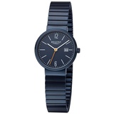 REGENT F-1357 Damen-Armbanduhr mit Zugband Blau