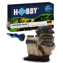 Hobby Arizona Rock 1 - Dekoration für Aquarium und Terrarium, 17x17x9 cm
