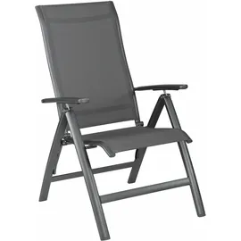 Kettler Legato Curve Multipositionssessel 65 x 69 x 110,5 cm anthrazit klappbar