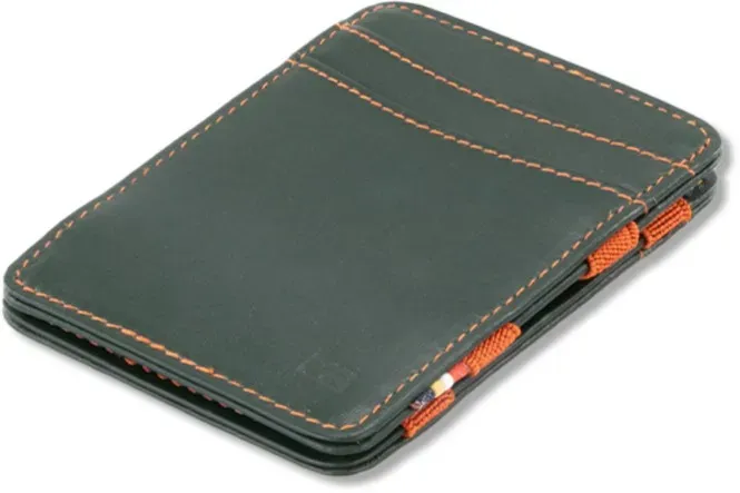 GARZINI URBAN MAGIC WALLET RFID green/orange