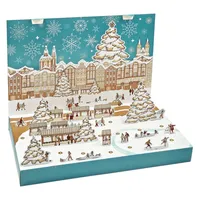 ACCENTRA Kosmetik-Adventskalender 3D Body Care Adventskalender für Frauen WINTER MAGIC Körperpflege