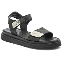 Schwarze Sandalen Armodo Modische Damenschuhe, 36