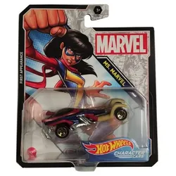 Hot Wheels Spielzeug-Auto Mattel GJH94 Hot Wheels Character Cars MS. Marvel bunt