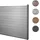 MCW WPC Sichtschutz 1,88 m grau