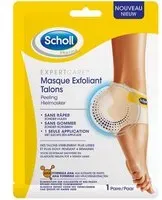 Scholl Masque Pieds Exfoliant Talon Autre 2 pc(s)