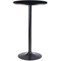 Wohnling Bistrotisch rund 60,0 x 100,0 cm Schwarz