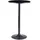 Wohnling Bistrotisch rund 60,0 x 100,0 cm Schwarz