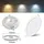 Braytron LED Einbaupanel 12W rund weiß