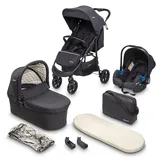 BabyGO 3 in 1 Kinderwagen black