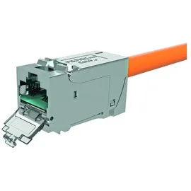 PROTEC.net Keystone Modul designfähig PNKM Cat6A-ISO 1xRJ45s AWG22-24