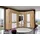 WIMEX Drehtürenschrank Click 135 x 199 x 58 cm Weiß/Braun