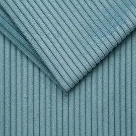 trends by hg Ecksofa Polyester 2-Sitzer Blau